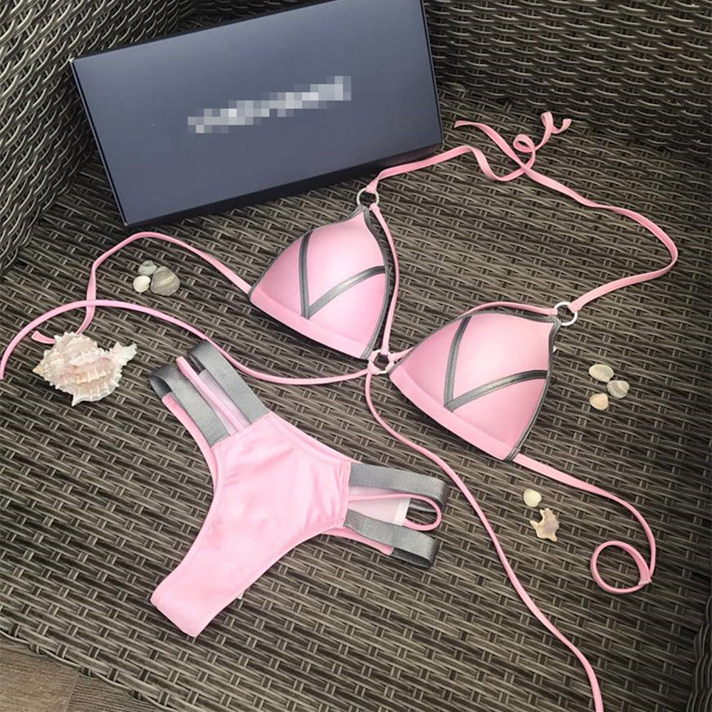 Brastias® | Bikini Con Lados De Bronce