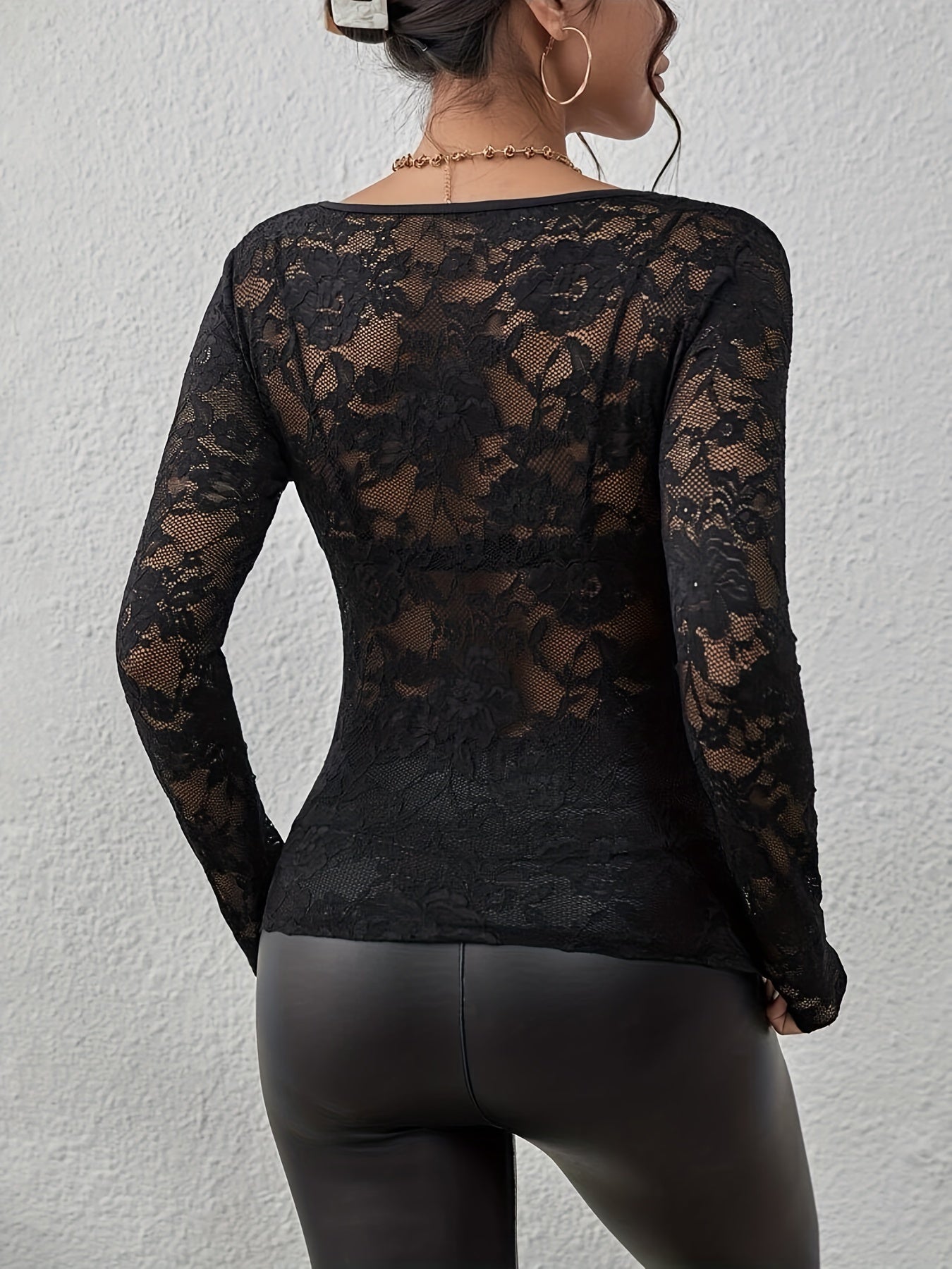 Adalicia® | Camisa de encaje para mujer