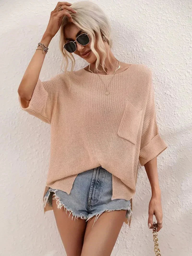 Abigail® | Blusa talla grande para verano Feline