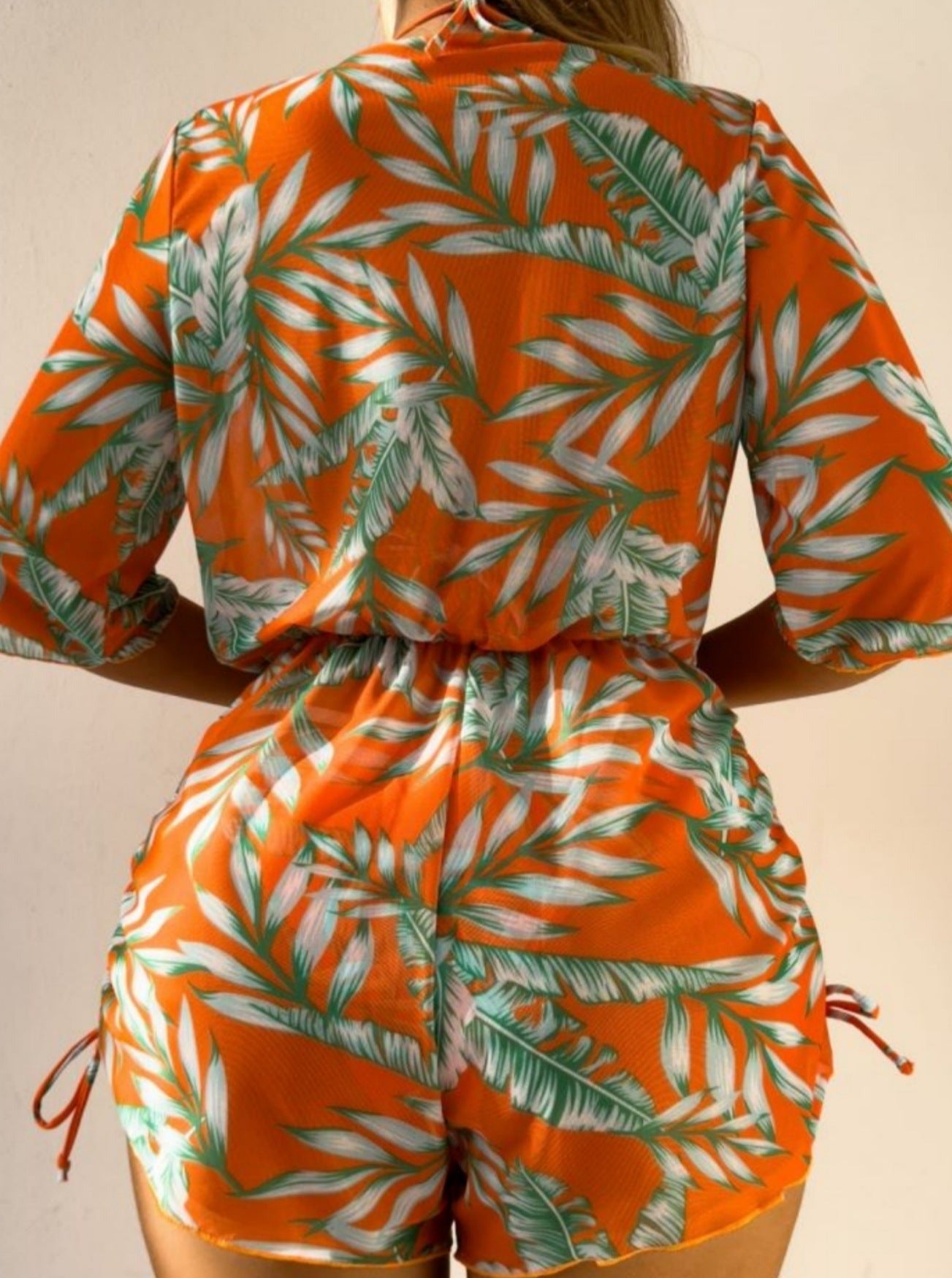 Braylee® | Bikini sexy de tres piezas con estampado tropical