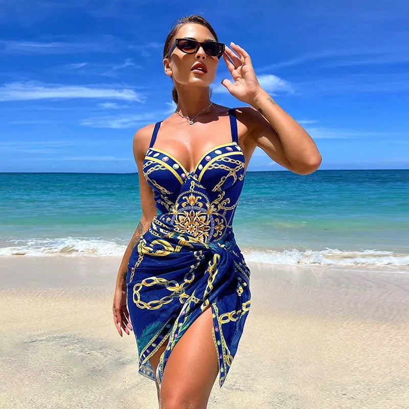 Camila® | Bañador con falda de playa