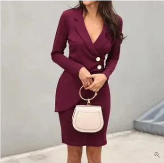 Anita® | Vestido De Cóctel Elegante Con Botones