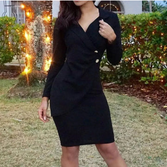 Anita® | Vestido De Cóctel Elegante Con Botones