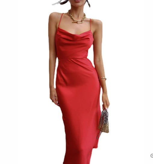 Anika® | Vestido de cóctel negro con encaje