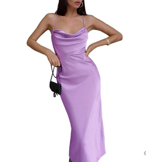 Anika® | Vestido de cóctel negro con encaje