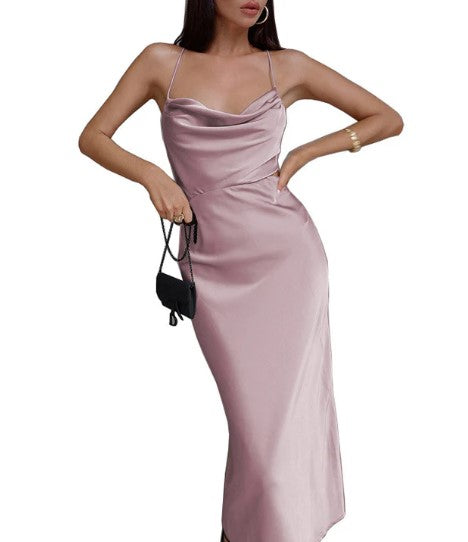Anika® | Vestido de cóctel negro con encaje