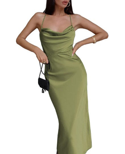 Anika® | Vestido de cóctel negro con encaje