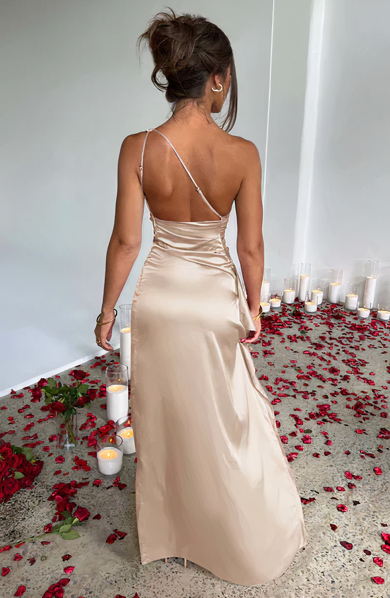 Annora® | Vestido De Cóctel Un Hombro