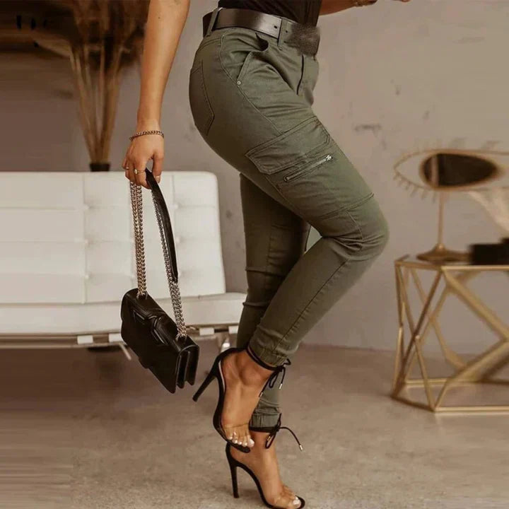 Abeja® | Pantalón cargo de cintura alta