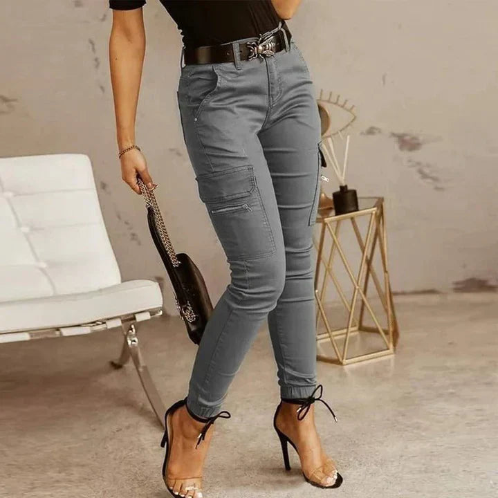 Abeja® | Pantalón cargo de cintura alta