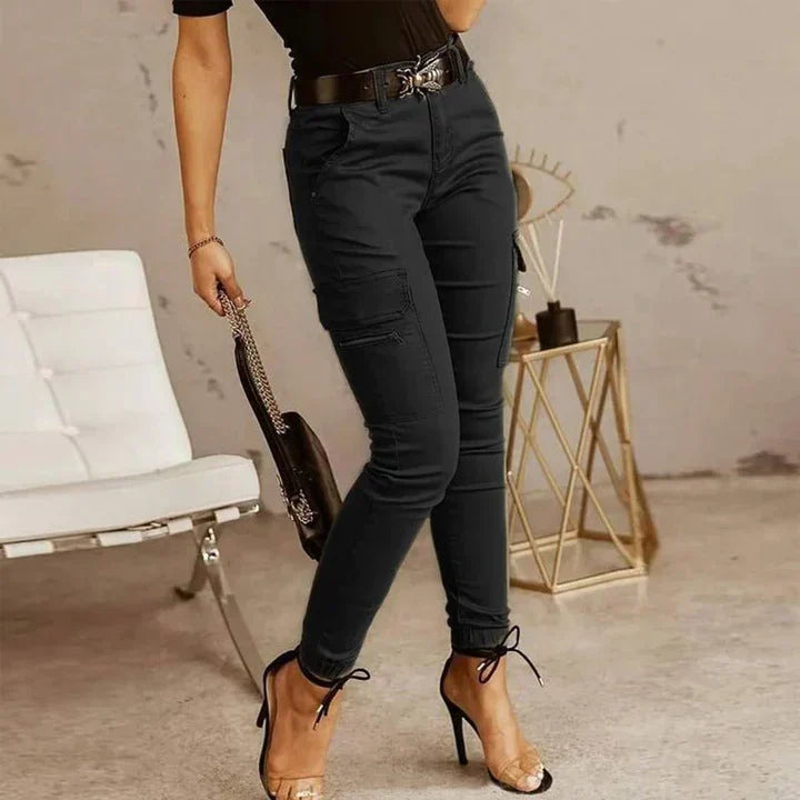 Abeja® | Pantalón cargo de cintura alta