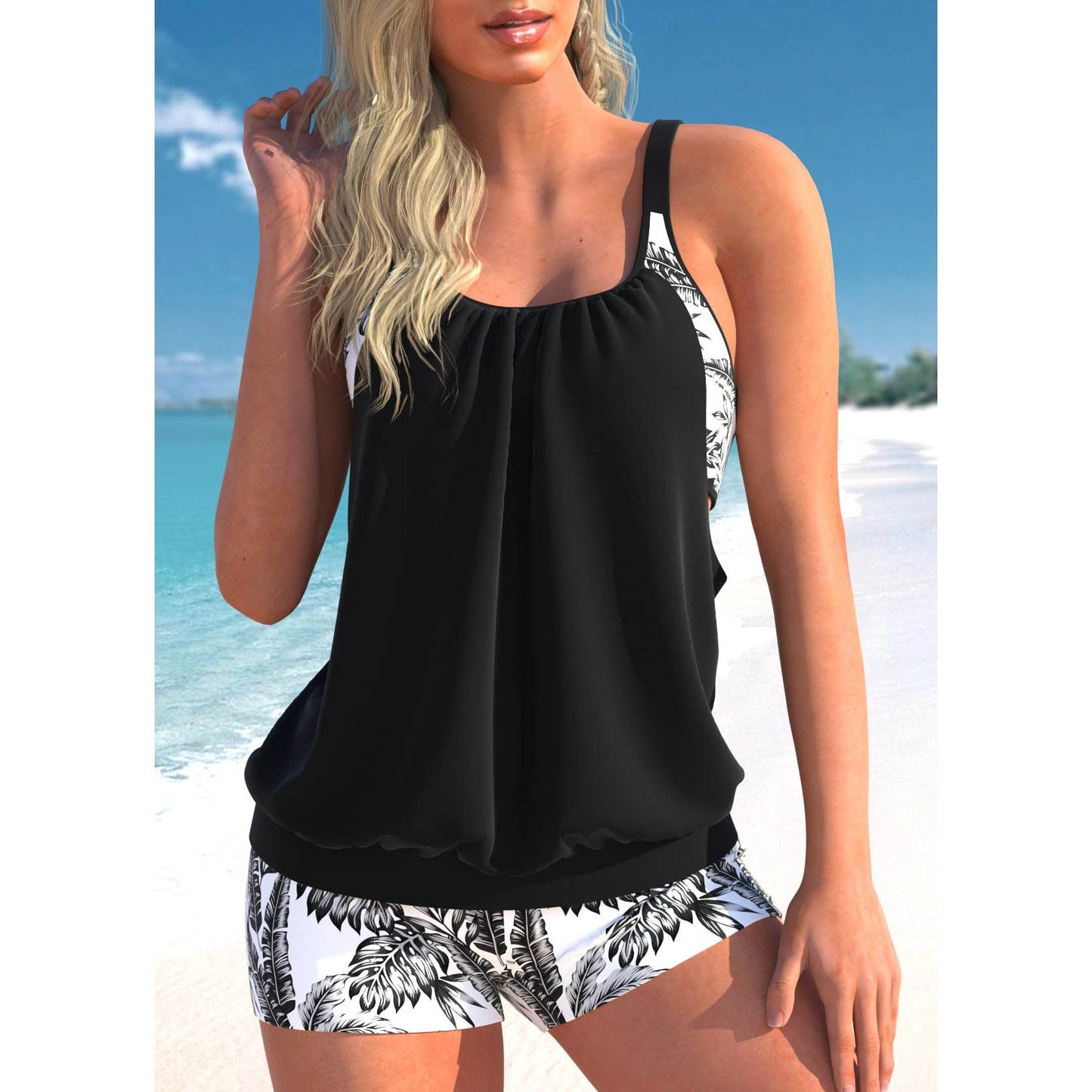 Lyra® | Bañador tankini de dos piezas para mujer.