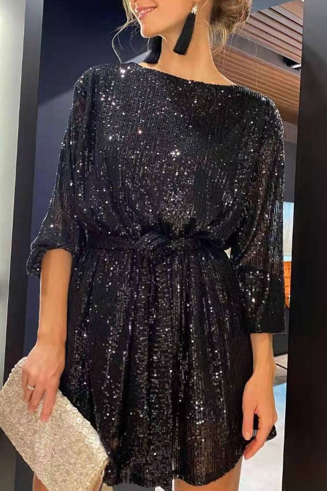 Acebo® | Minivestido brillante