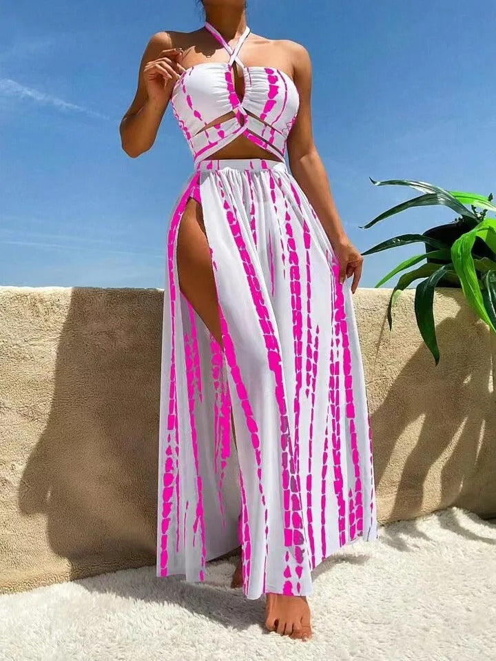 Brandice® | Conjunto de bikini para cubrir traje de baño para mujer