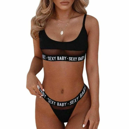 Braulia® | Bikini de cara abierta con ranura para correo