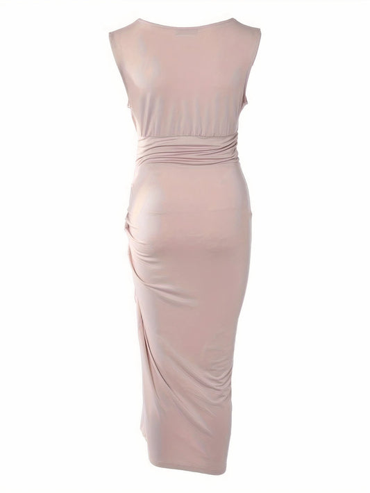 Angharad® | Vestido de cóctel con cuello en V