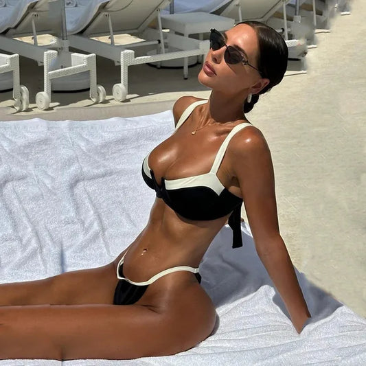 Braelyn® | Conjunto de bikini push up con estilo