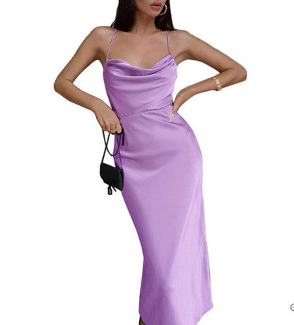 Anika® | Vestido de cóctel negro con encaje