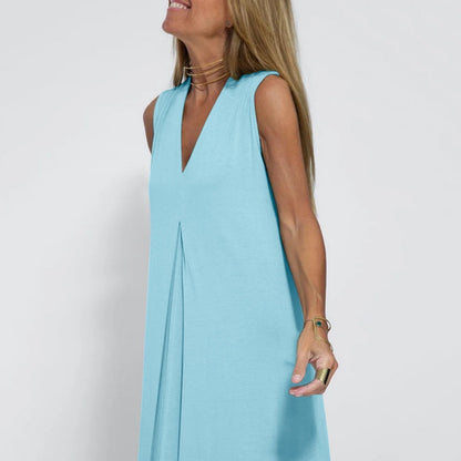 Elara® | vestido con cuello en V