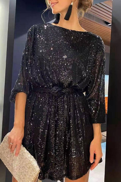 Acebo® | Minivestido brillante
